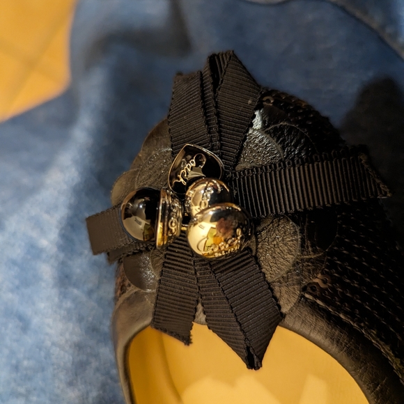 Coach sequin Abigail flats size 8 - Picture 6 of 7